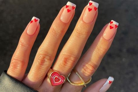 valentines nails 2024 short